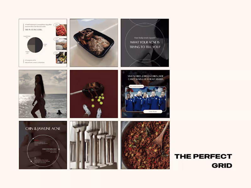 Cover image for Instagram Playbook for a New York based meal-prep brand.