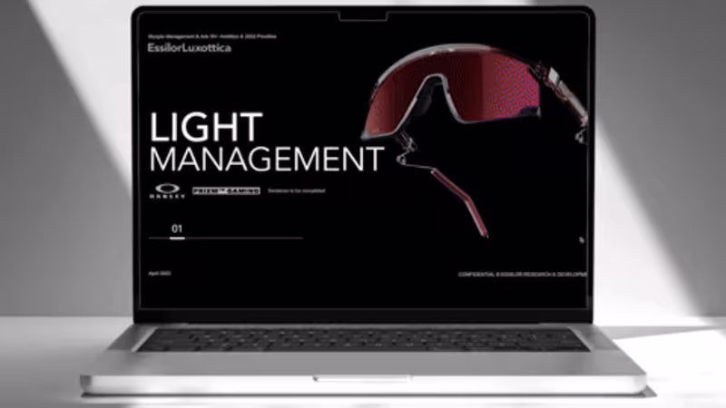 Cover image for Essilor Luxottica Presentation Design