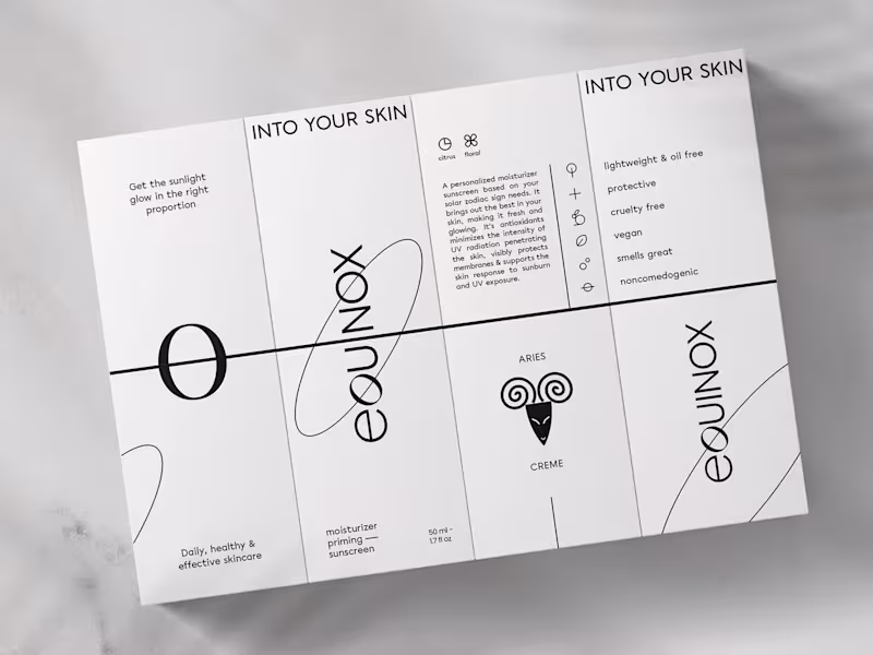 Cover image for Visual Identity for a Skincare Brand