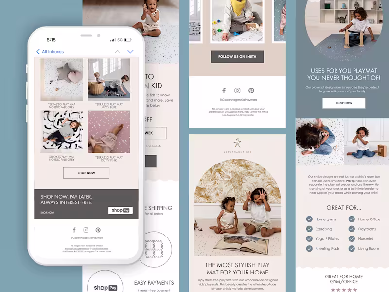 Cover image for Copenhagen Kid | Klaviyo Email Design