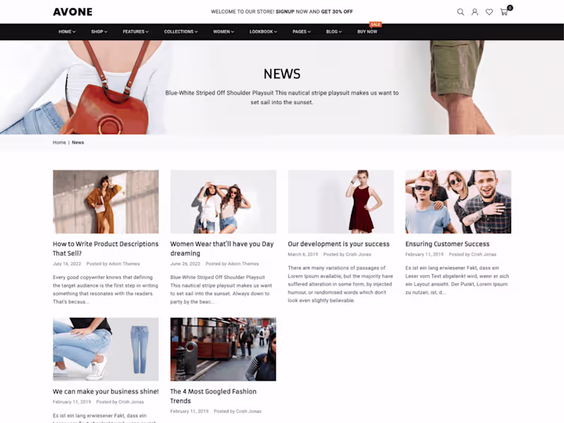 Cover image for Shopify Fashion Store: Elevate Your Style Online
