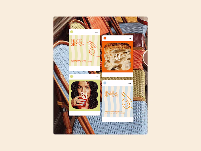 Cover image for Bon appetit - food branding