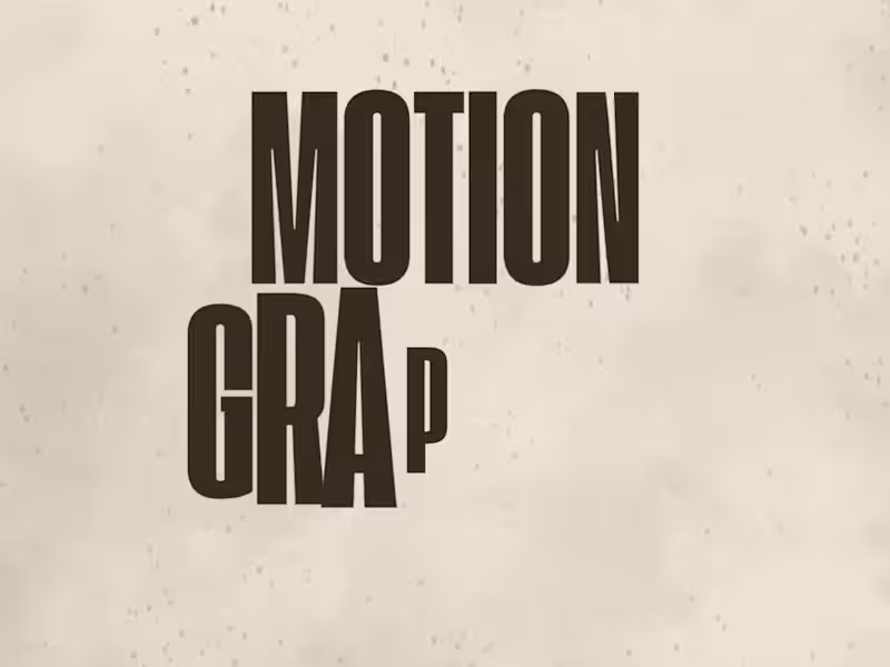 Cover image for Motion Graphics Projects