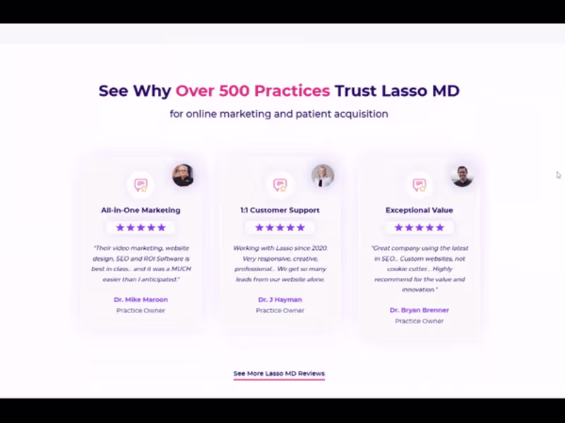 Cover image for Webflow website for Dental Marketing & Software Solution