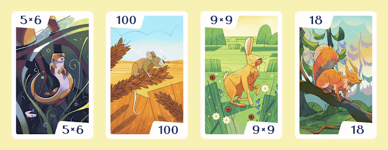 Cover image for Recent work: illustrations for MathSylvania, a multiplicatio...