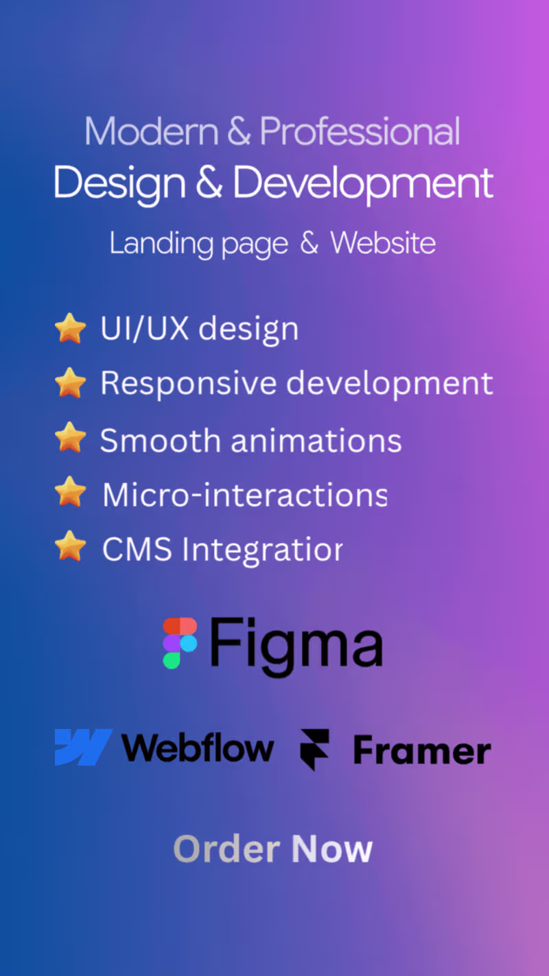 Cover image for My Services