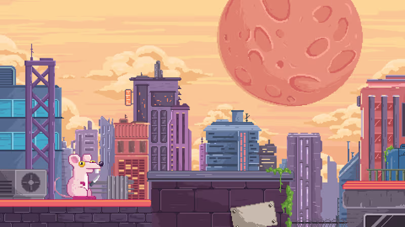 Cover image for Concept for Pixel art game.