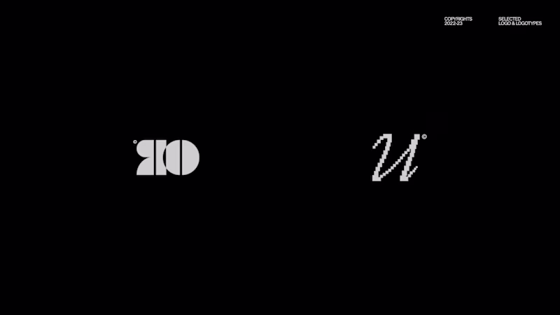 Cover image for Selected Logomarks & Logotypes 2022-23