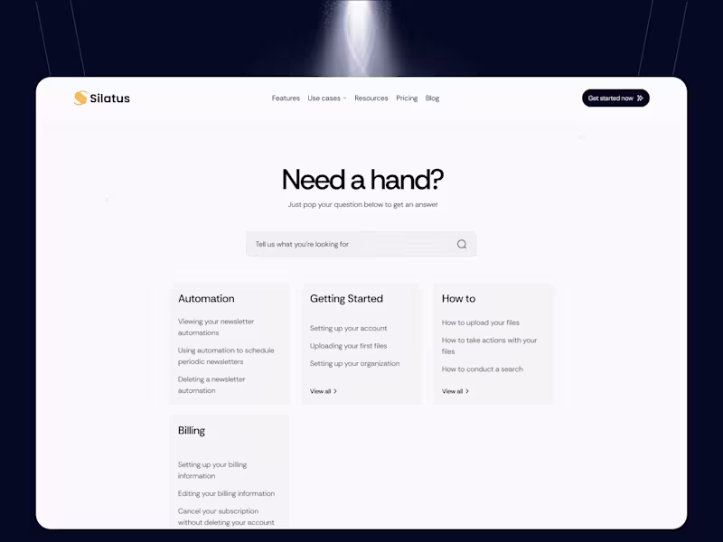 Cover image for Silatus Website Redesign
