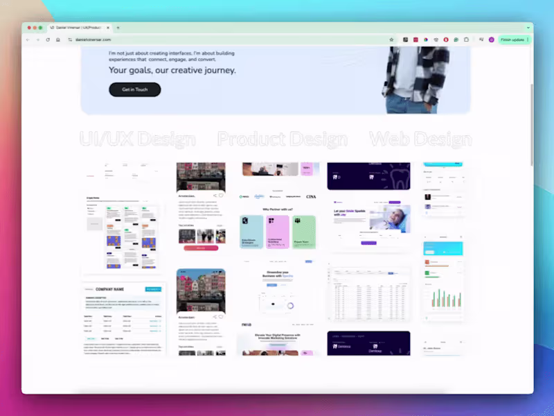 Cover image for Portfolio Website - Figma and Webflow Development