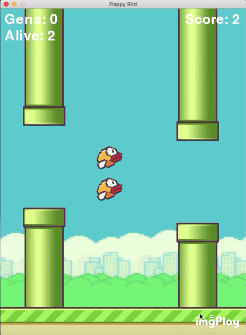 Cover image for Flappy-Bird-Using-Artificial-Intelligence