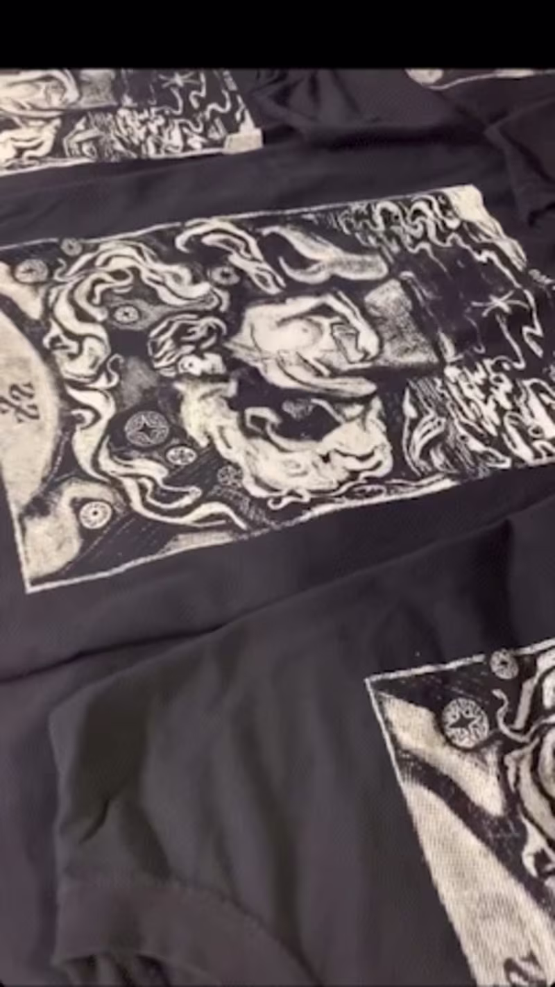 Cover image for Merch Design for Coffee Shop - Tarot Shirts