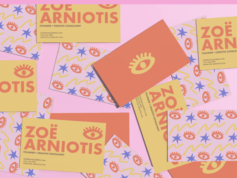 Cover image for Zoë Arniotis - Visual Identity Project