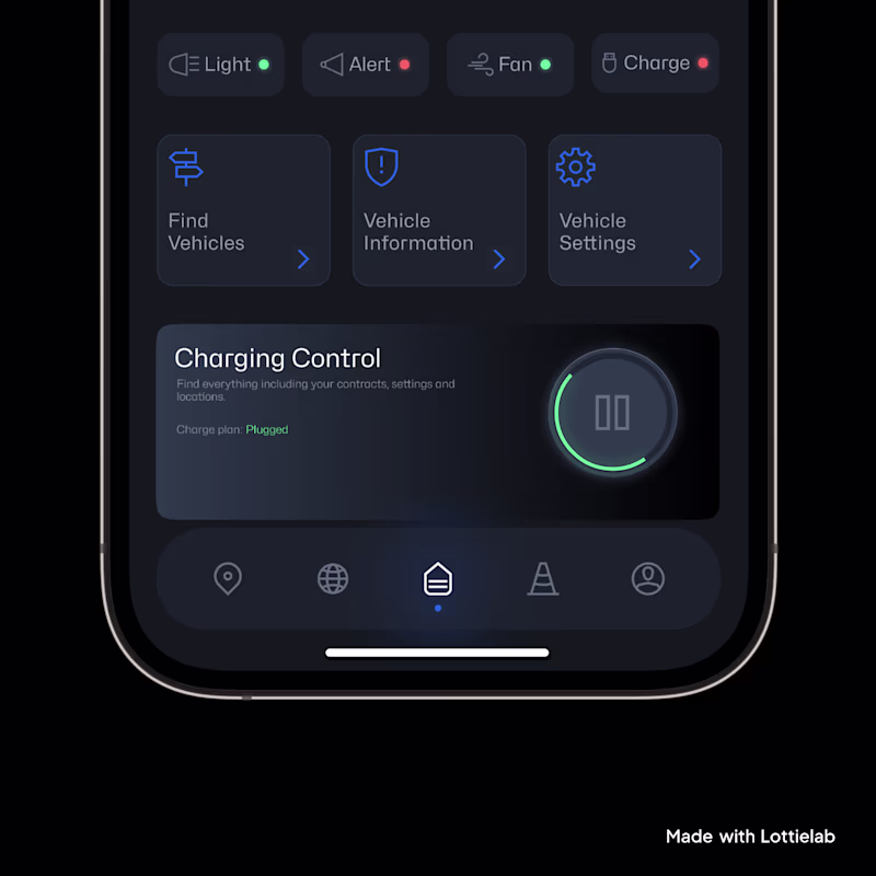 Cover image for Just a shot of a case study for My BMW Mobile App! Night Nig...