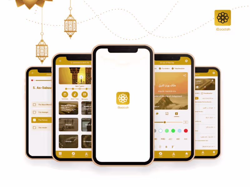 Cover image for Ibaadah App Case Study