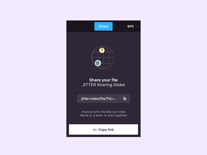 Cover image for A sphere animation for sharing with millions of users