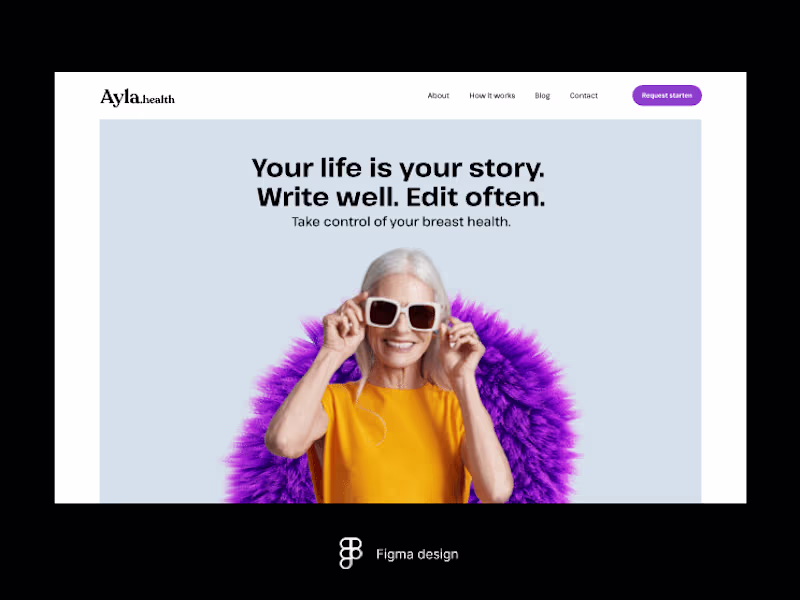 Cover image for Ayla Health - Website Design