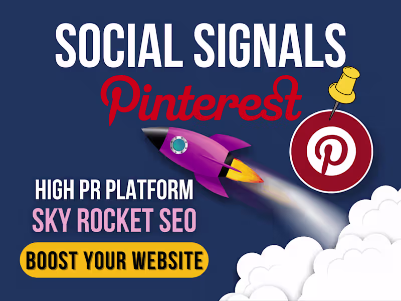 Cover image for Pinterest Social Signals Shares Bookmarks SEO Boost