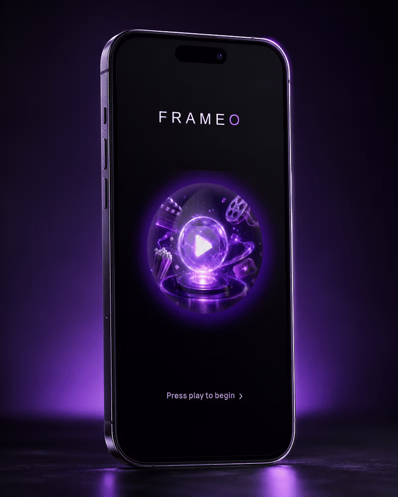 Cover image for Frameo: AI Streaming Assistant Concept