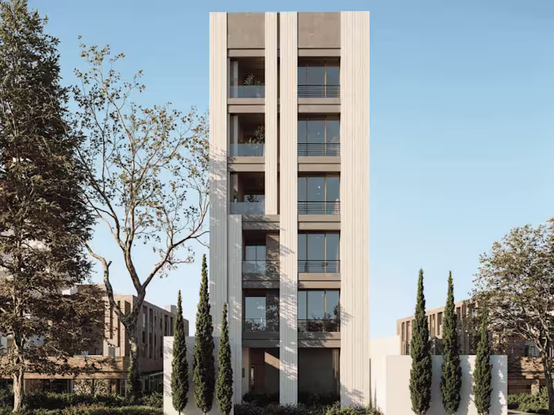 Cover image for Modern Apartment Building Visualization |