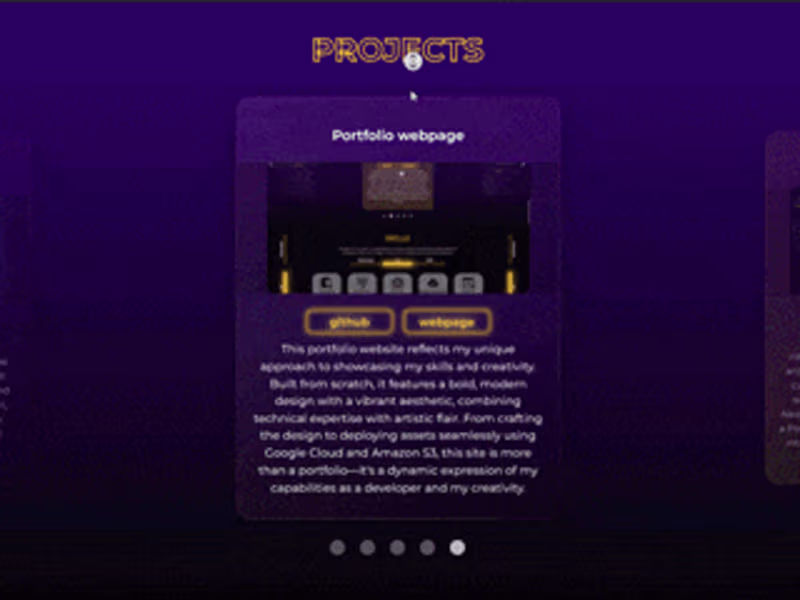 Cover image for Portfolio webpage