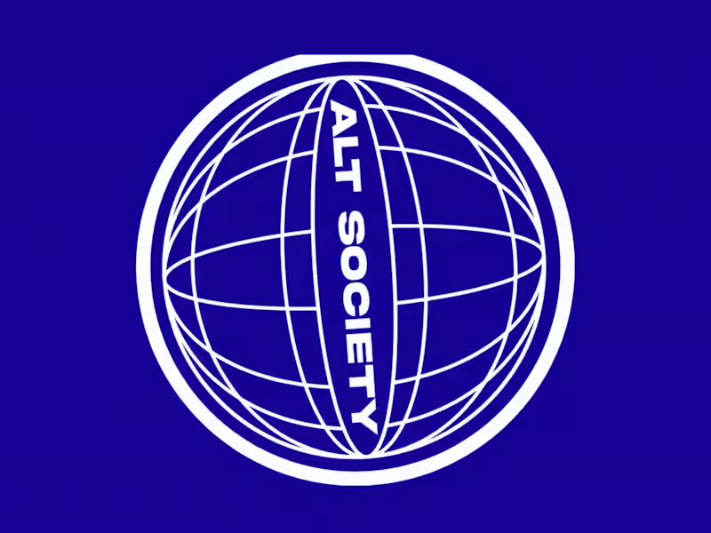 Cover image for ALT SOCIETY 