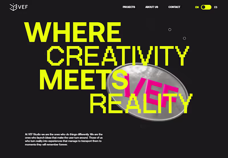 Cover image for Cororate Site Vef Studio
