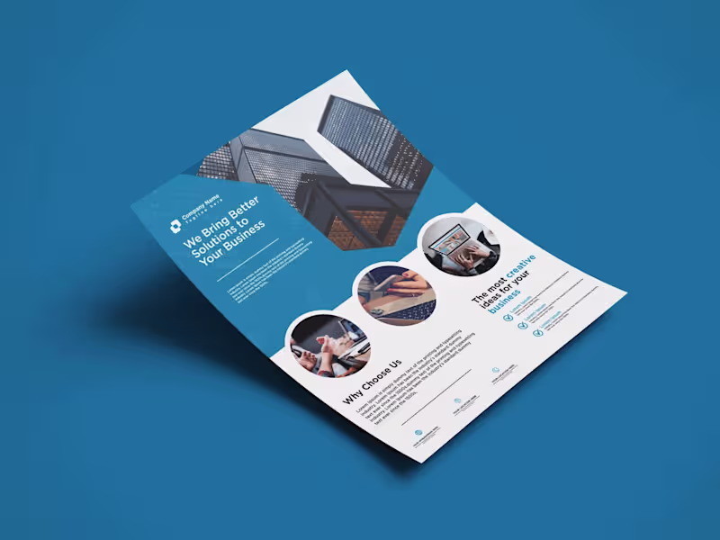 Cover image for Flyer Design as Marketing power of a Brand