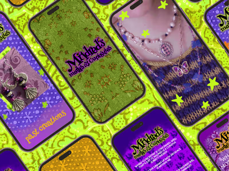 Cover image for Social Media Branding for Eccentric Jewelry Shop