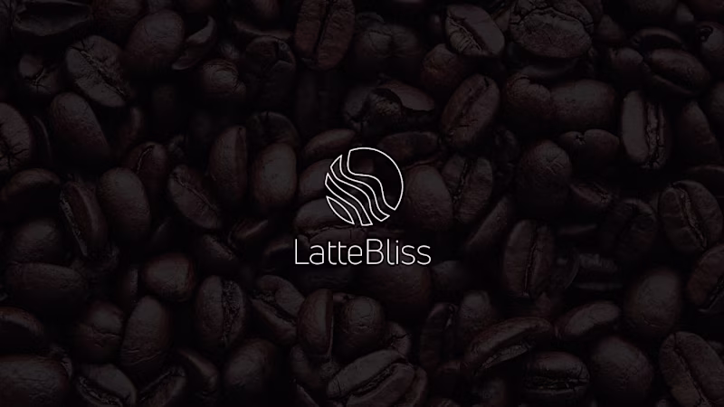 Cover image for LatteBliss Coffee at its best on Behance