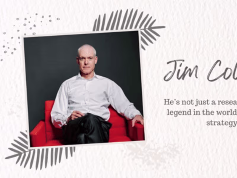 Cover image for The Journey from Good to Great | Jim Collins’ Timeless Business…