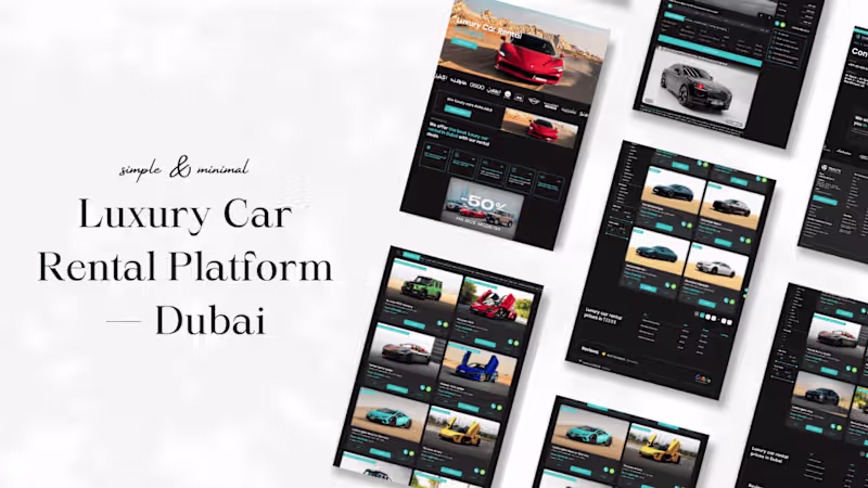 Cover image for Luxury Car Rental Platform —