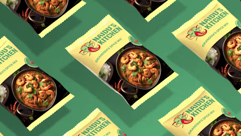 Cover image for Naidu's Kitchen - Brand Identity Design