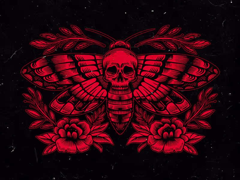 Cover image for Mothshade Mortuary Logo Design
