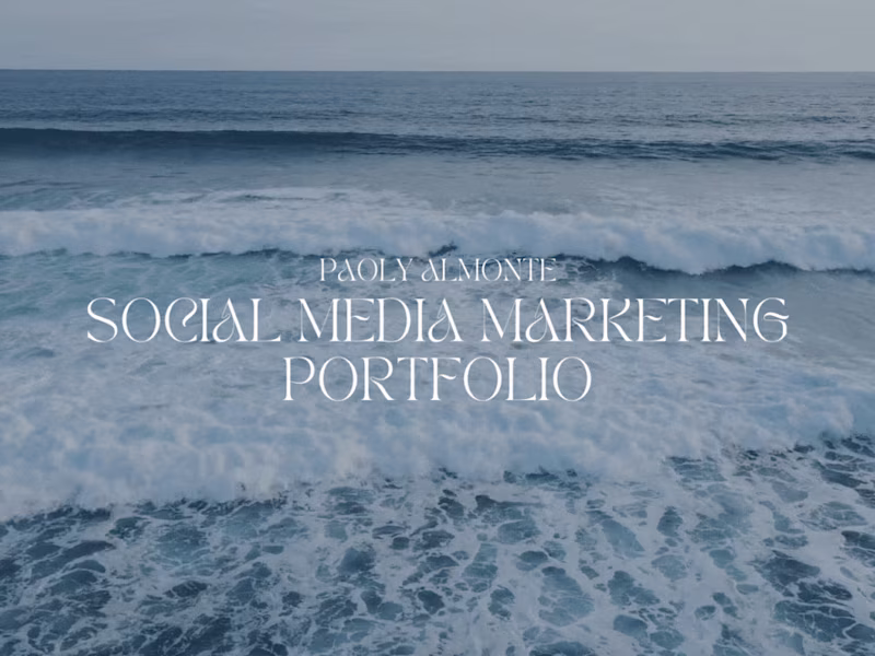 Cover image for Content Creation Portfolio