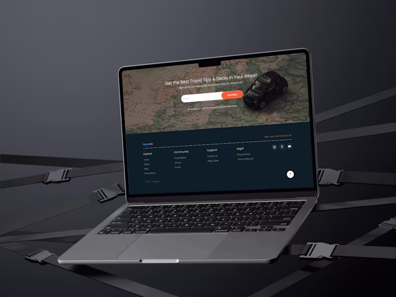 Cover image for NomadCo Website – A Seamless Travel Planning Experience
