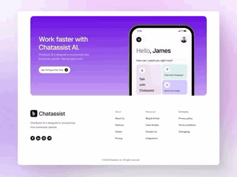 Cover image for AIchatbot- Website Design & Framer Development