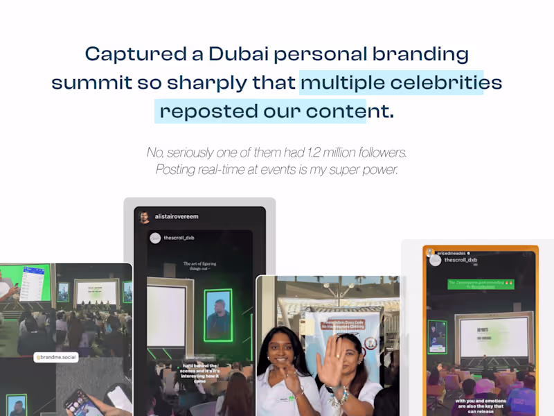 Cover image for Live Coverage of Brand Me Summit by The Scroll