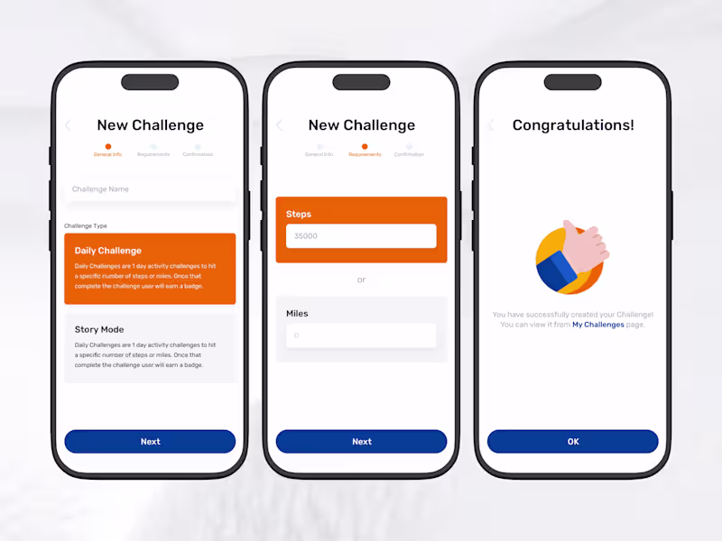 Cover image for Gamify Wellness – Physical Challenges Mobile App