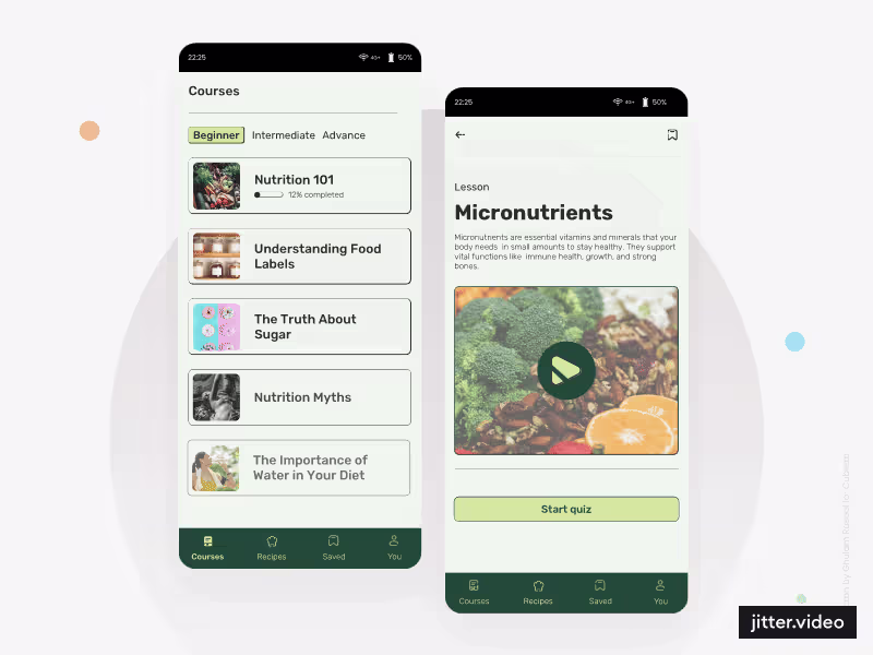 Cover image for WiseBite: Nutrition Education App