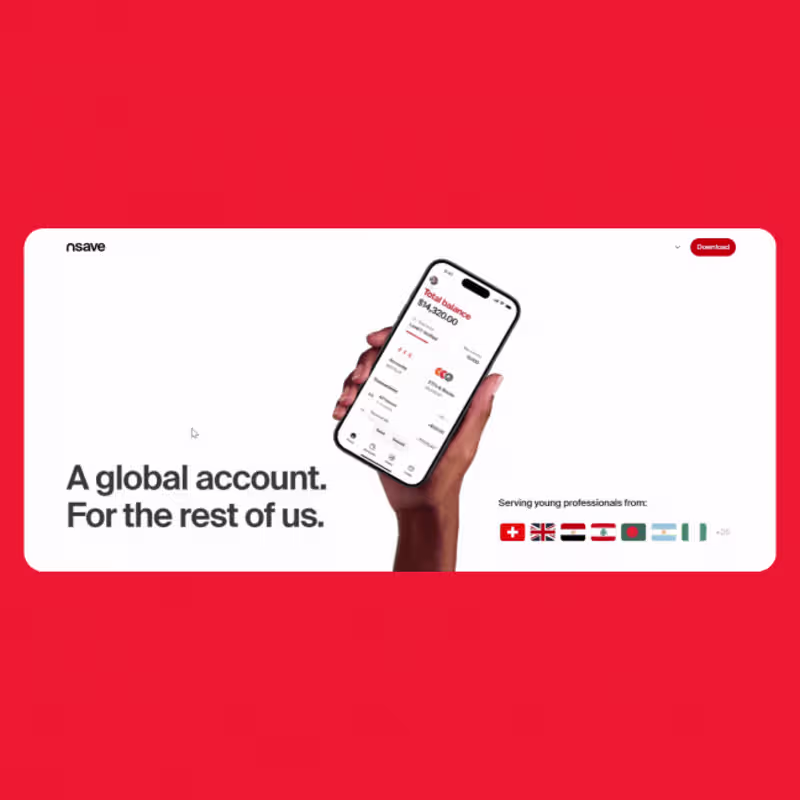 Cover image for NSAVE- Global Fintech Product