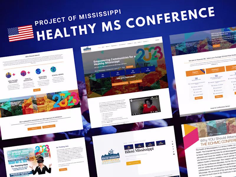 Cover image for Empowering Communities for a Healthy Mississippi Conference