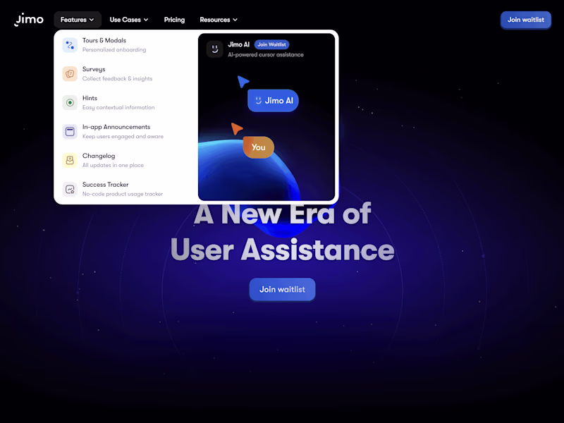 Cover image for Jimo AI Waitlist Page