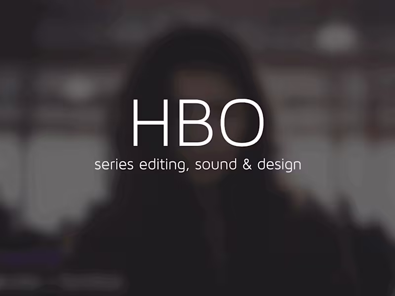Cover image for HBO 'What's New' Series Editing, Sound & Design