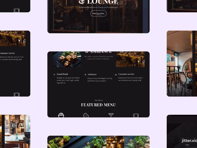 Cover image for Nevada Restaurant: Website (Framer)