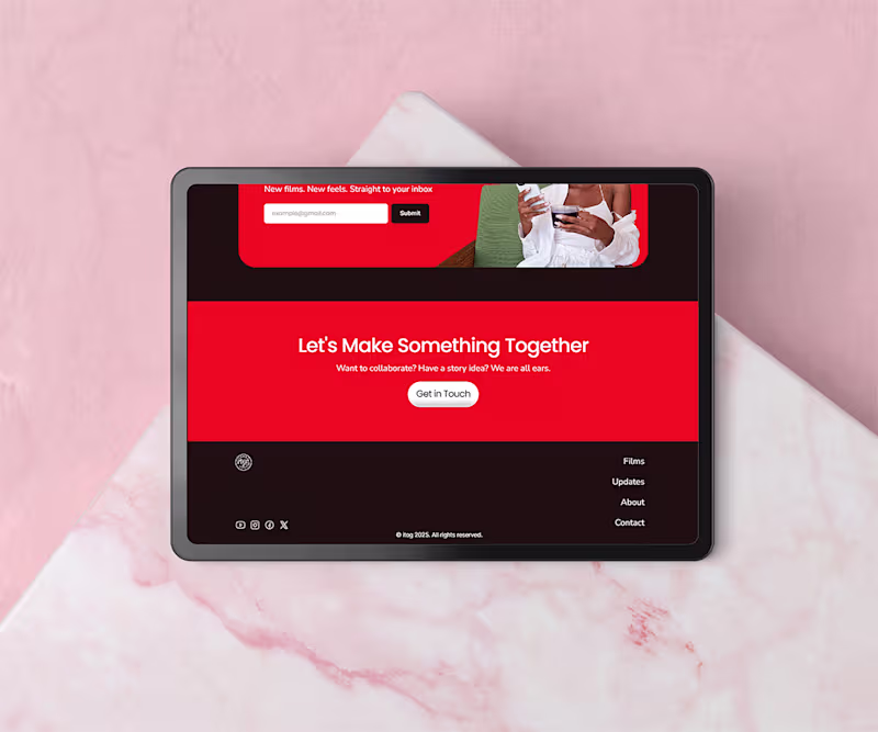 Cover image for Framer portfolio website design for