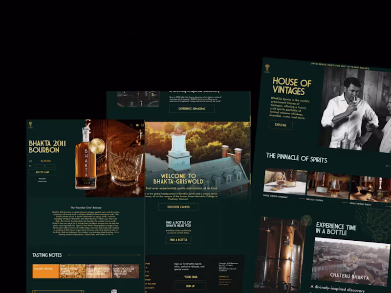 Cover image for E-commerce Website | BHAKTA Spirits