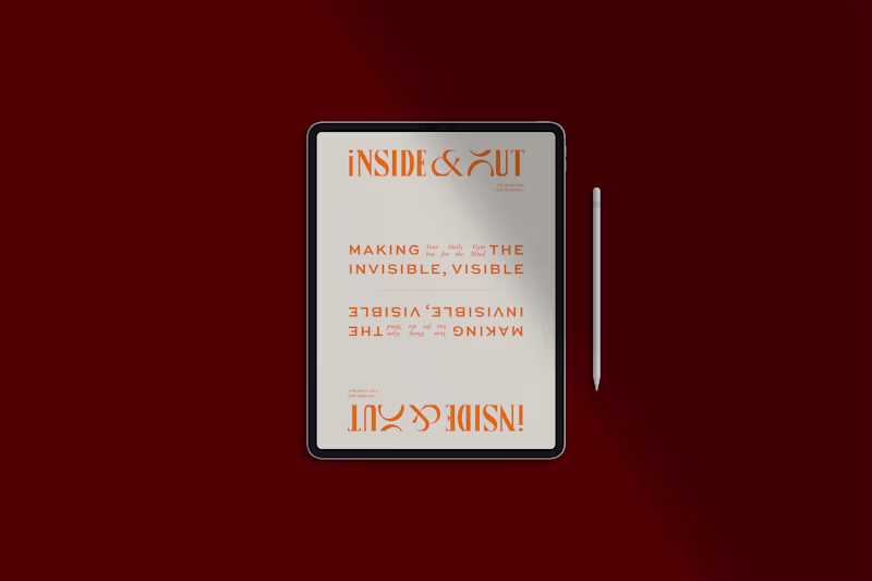 Cover image for Making the Invisible, Visible: A Mental Health Journal