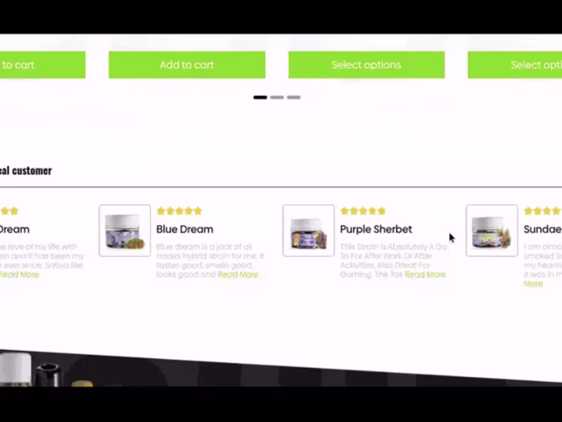 Cover image for WordPress Website Development | Green Hippo USA Dispensary