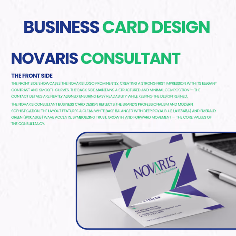 Cover image for Project Title: Modern Logo & Business Card Design Descriptio...